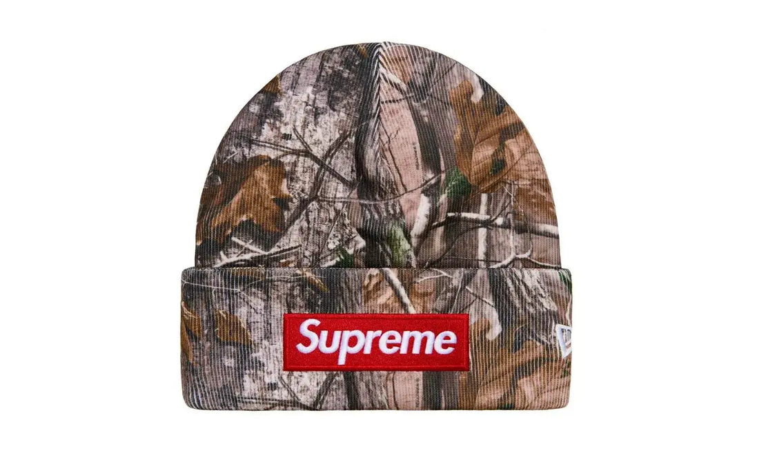 supreme☆new era box logo beanie☆realtree Supreme New Era Box
