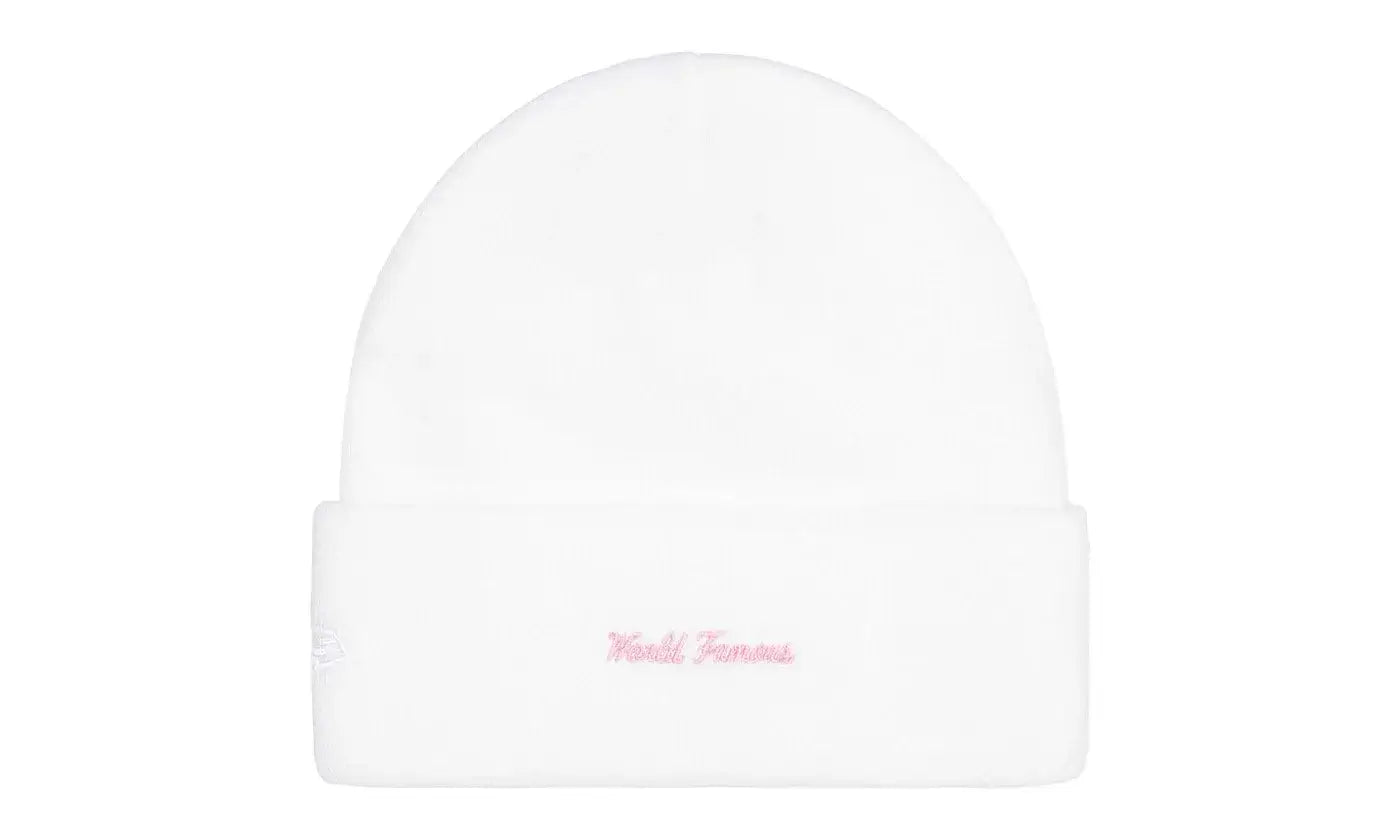Supreme New Era Box Logo Beanie White (FW25)