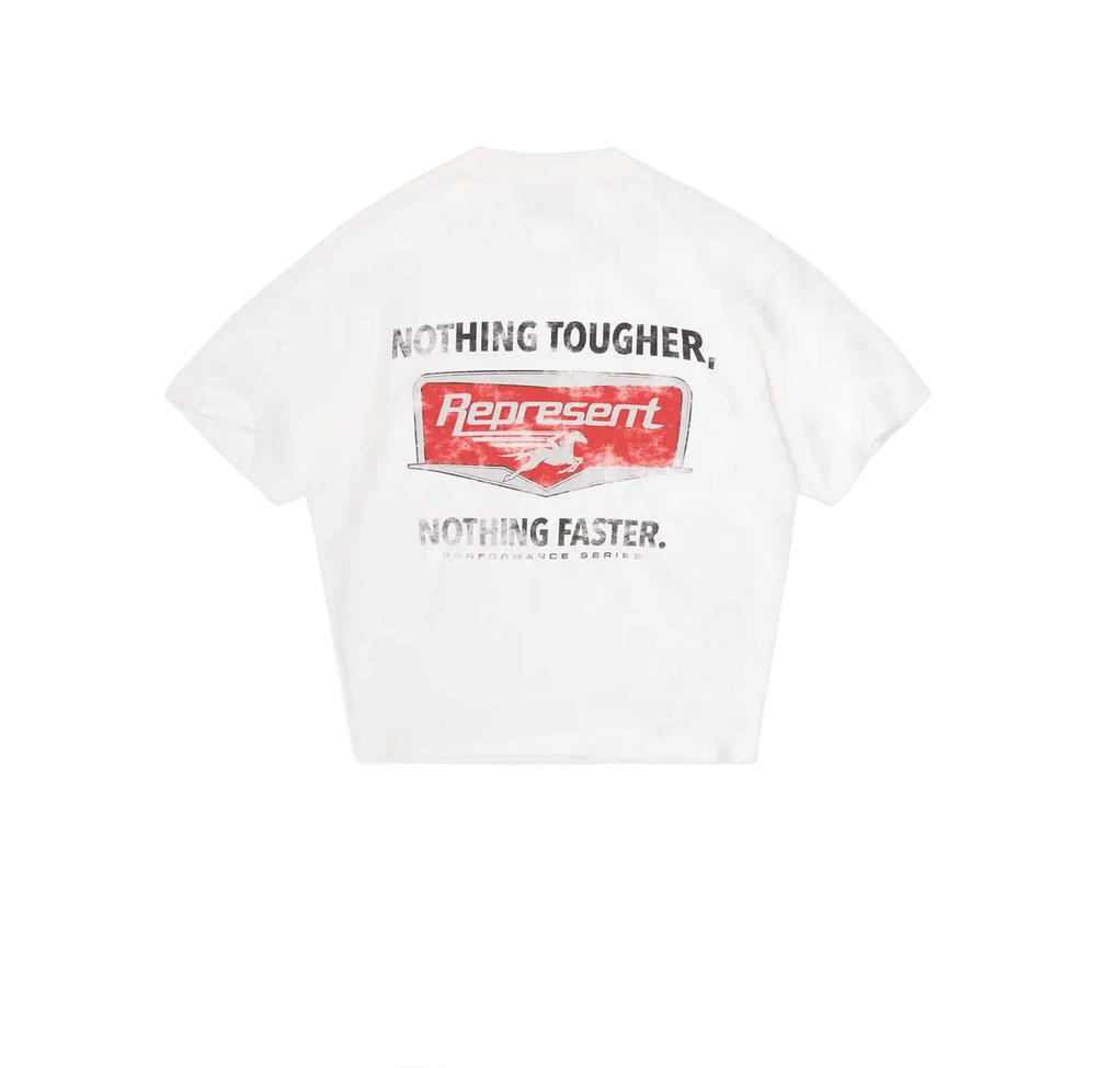 Represent Nothing Faster T-Shirt White