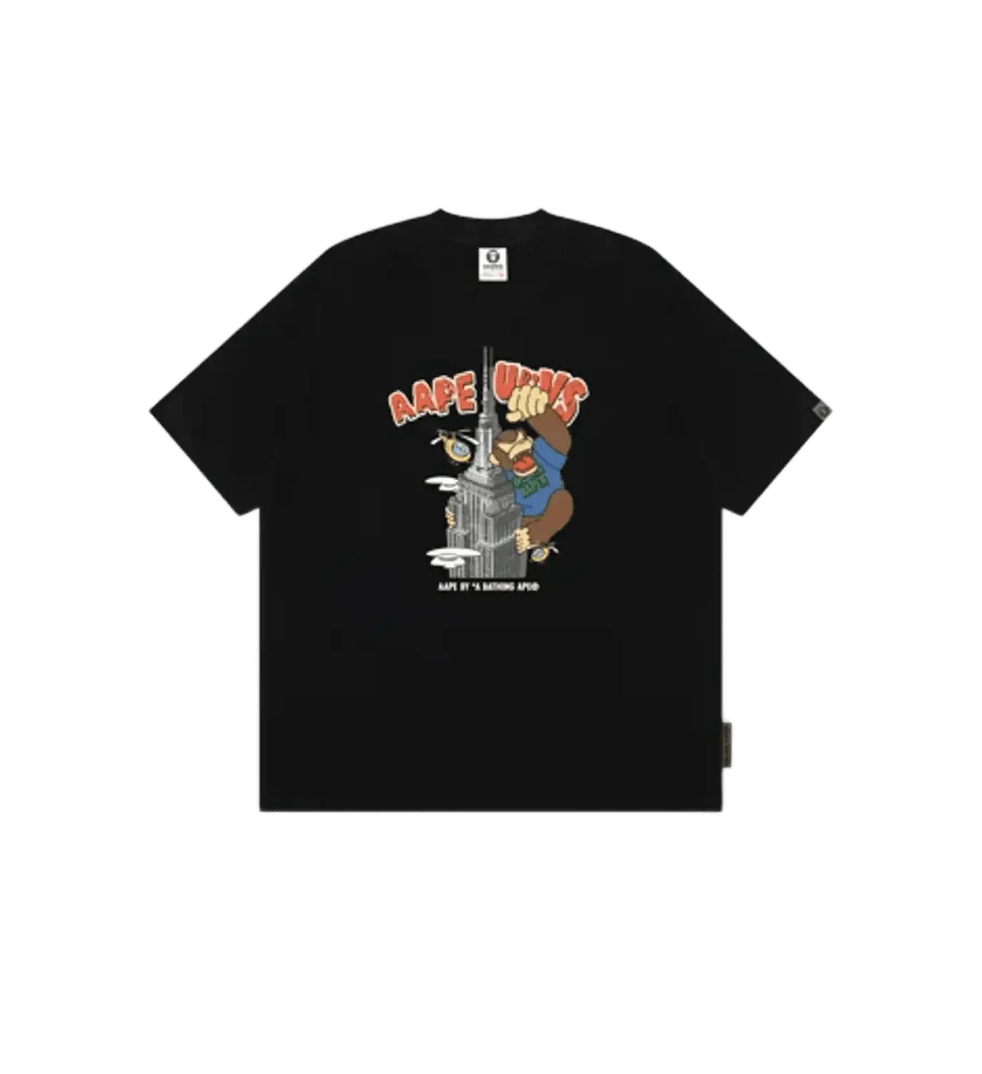 AAPE by A Bathing Ape We Are Aaper Tee Black