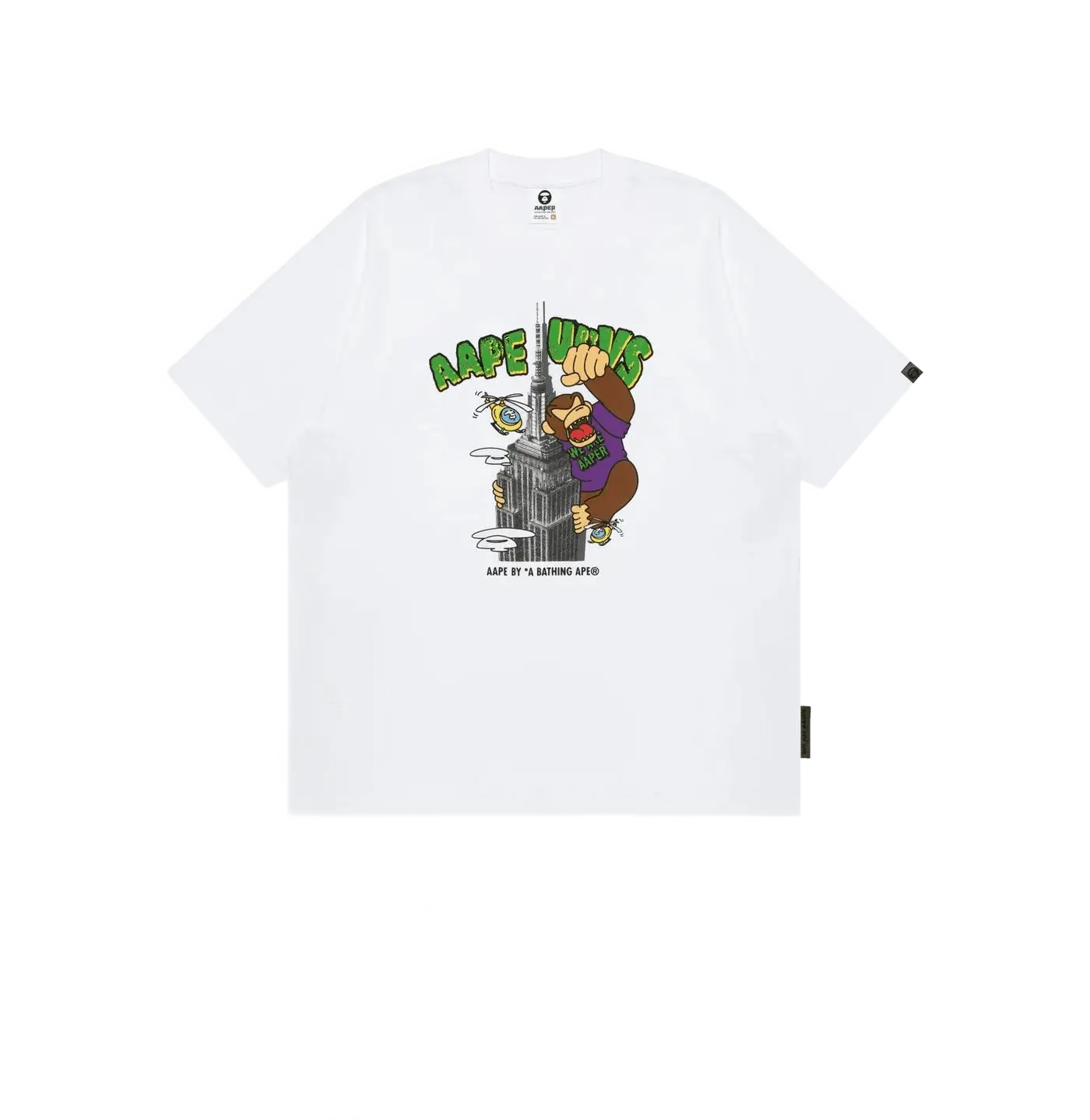 AAPE by A Bathing Ape We Are Aaper Tee White
