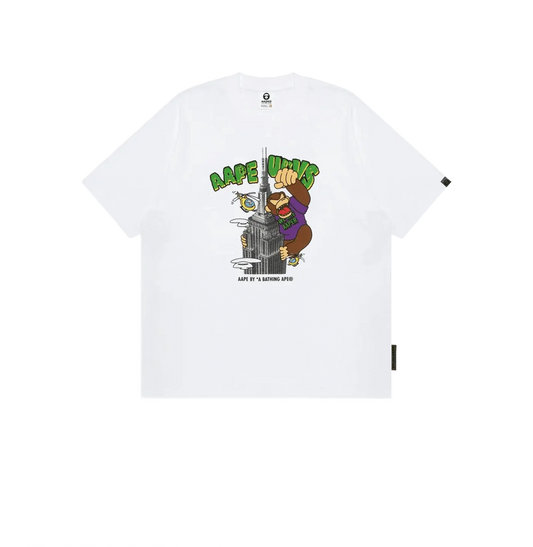 AAPE by A Bathing Ape We Are Aaper Tee White