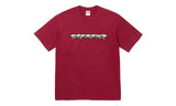 Supreme Supreme Skulls Spellout Tee Cardinal