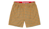Supreme Hanes Plaid Boxers Yellow (1 Pair)