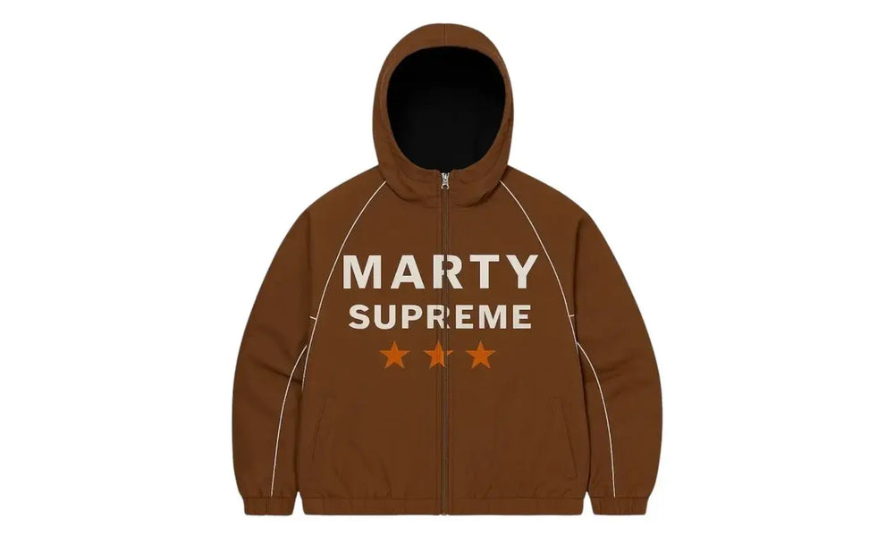 NAHMIAS x Marty Supreme A24 Classic Warm Up Jacket Brown - NAHM-NXMSACWU-BROWN