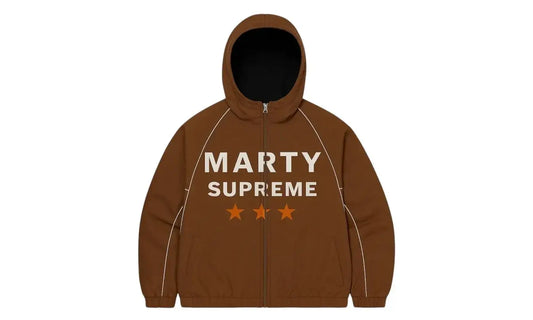 NAHMIAS x Marty Supreme A24 Classic Warm Up Jacket Brown - NAHM-NXMSACWU-BROWN