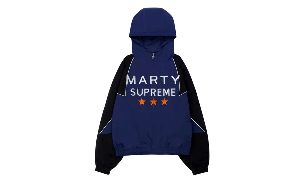 NAHMIAS x Marty Supreme A24 Classic Warm Up Jacket Navy - NAHM-NXMSACWU-NAVY