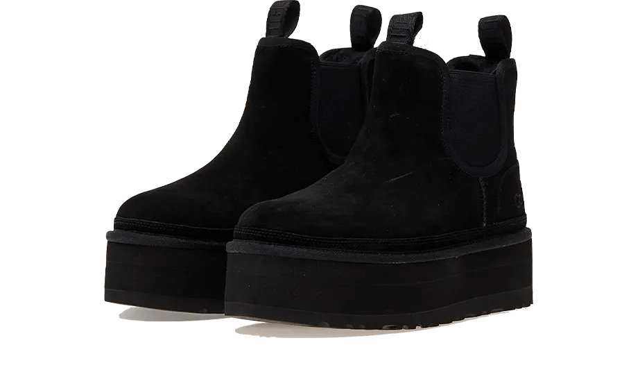 Neumel Platform Chelsea Boot Black - 1134526-BLK