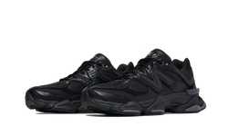 New Balance 9060 Triple Black Leather - U9060NRI