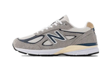 New Balance 990 V4 Made In USA Grey Suede - Aplug