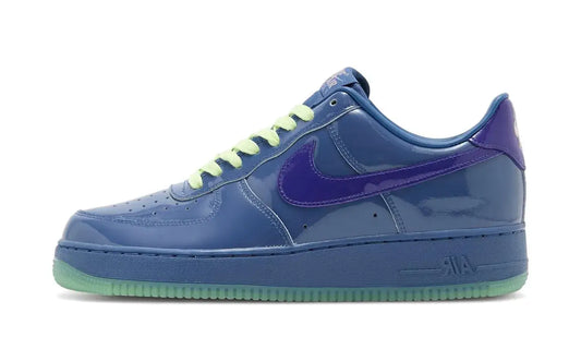 Nike Air Force 1 Low Patent Leather Mystic Navy Grape Ice