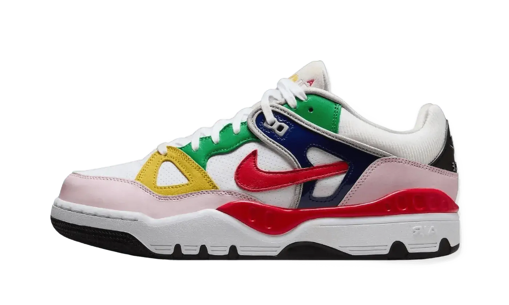 Air Force 3 Low Nigo White Multi-Color