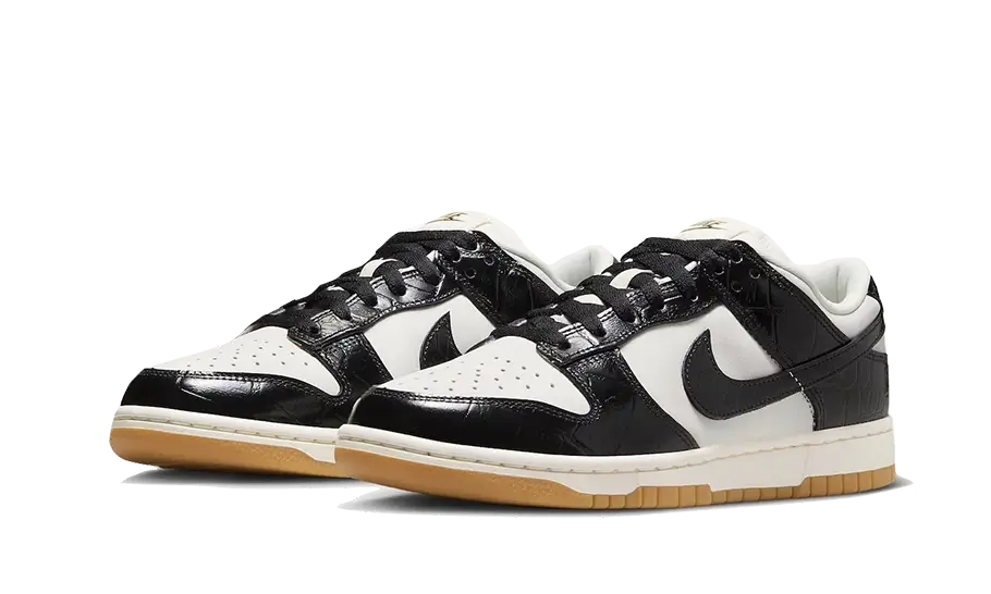 Nike Dunk Low LX Black Croc - FJ2260-003