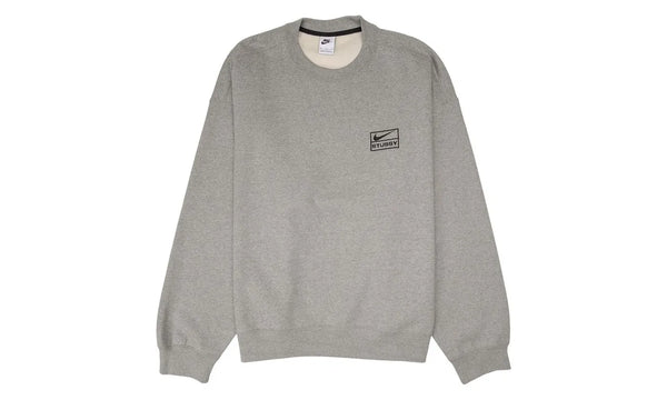 Nike x Stussy Crew Fleece Grey - DO9337-063