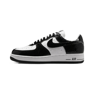 Nike Nike Air Force 1 Low '01 Cracked Leather Black White