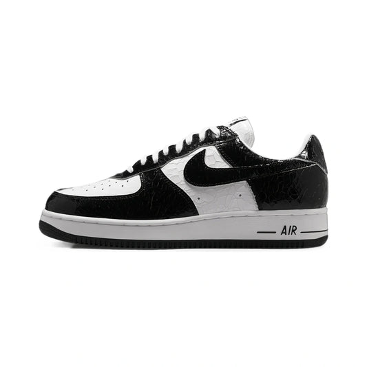 Nike Nike Air Force 1 Low '01 Cracked Leather Black White
