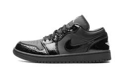Air Jordan 1 Low SE Patent Elephant Black (Women's)