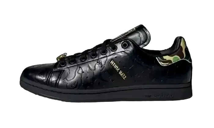 Adidas Stan Smith Bape 30th Anniversary Black