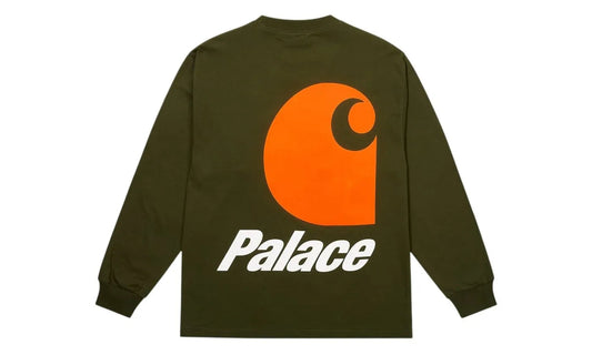 Palace Carhartt WIP Logo Longsleeve Plant - PALA-PCWLLP-PLANT