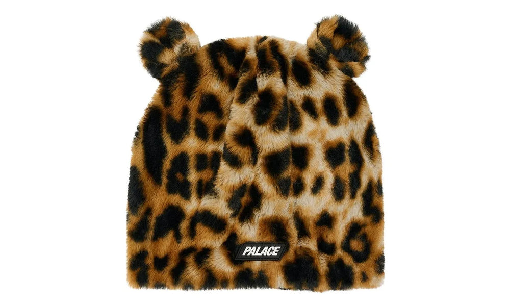 Palace Furry Ears Nein Cuff Beanie Leopard - PALA-PFENCB-LEOPARD