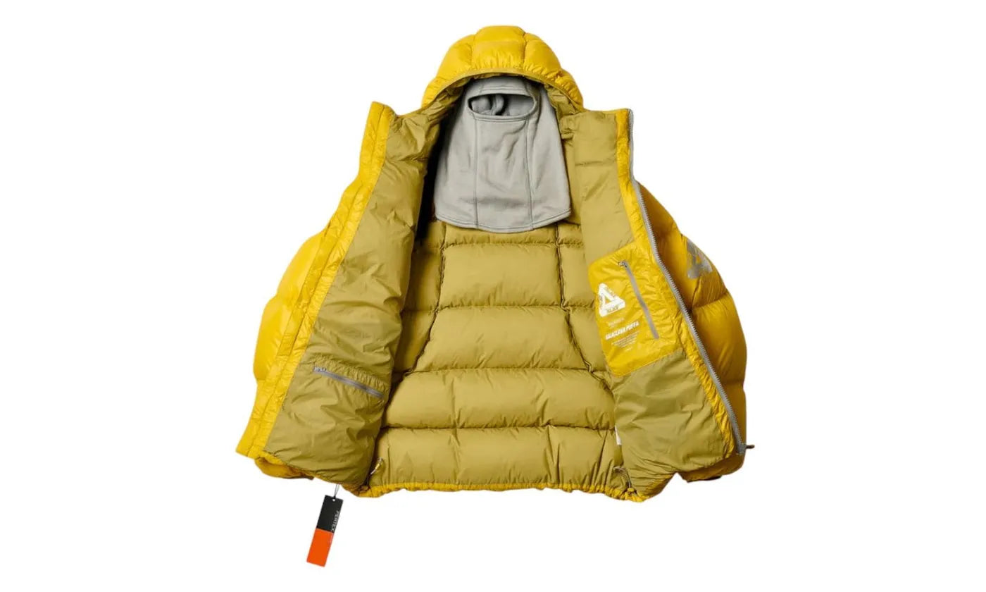 Palace Pertex Opaque Balaclava Puffer Jacket Yellow - PALA-PPOBPJ-YELLOW