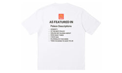 Palace x McDonald's Description I T-shirt White - PALA-PXMDIT-WHITE