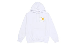 Palace x McDonald's Logo Hood White