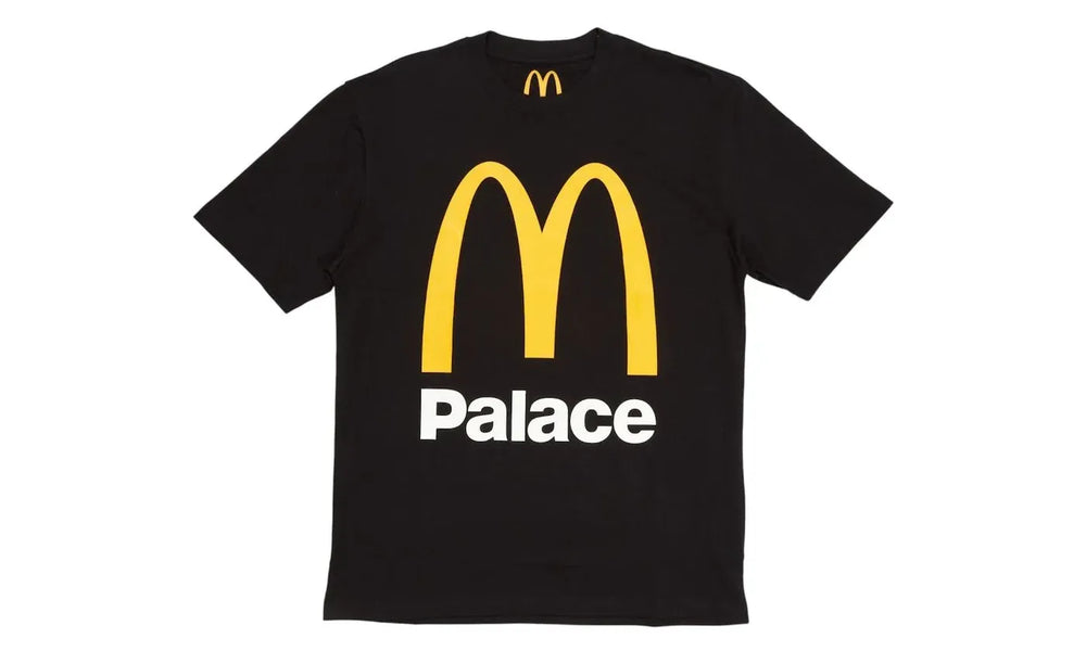 Palace x McDonald's Logo T-shirt Black