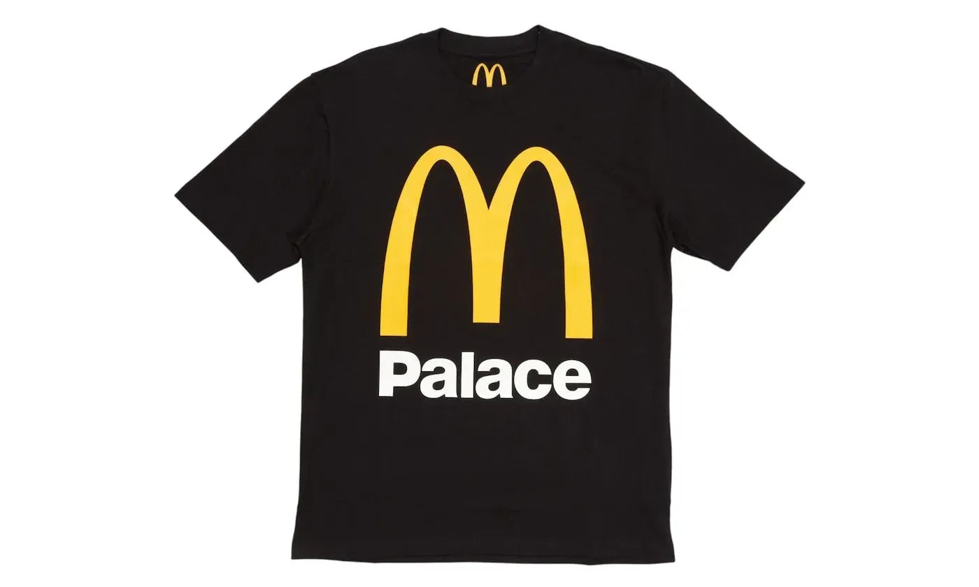 Palace x McDonald's Logo T-shirt Black