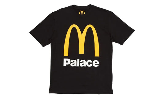 Palace x McDonald's Logo T-shirt Black