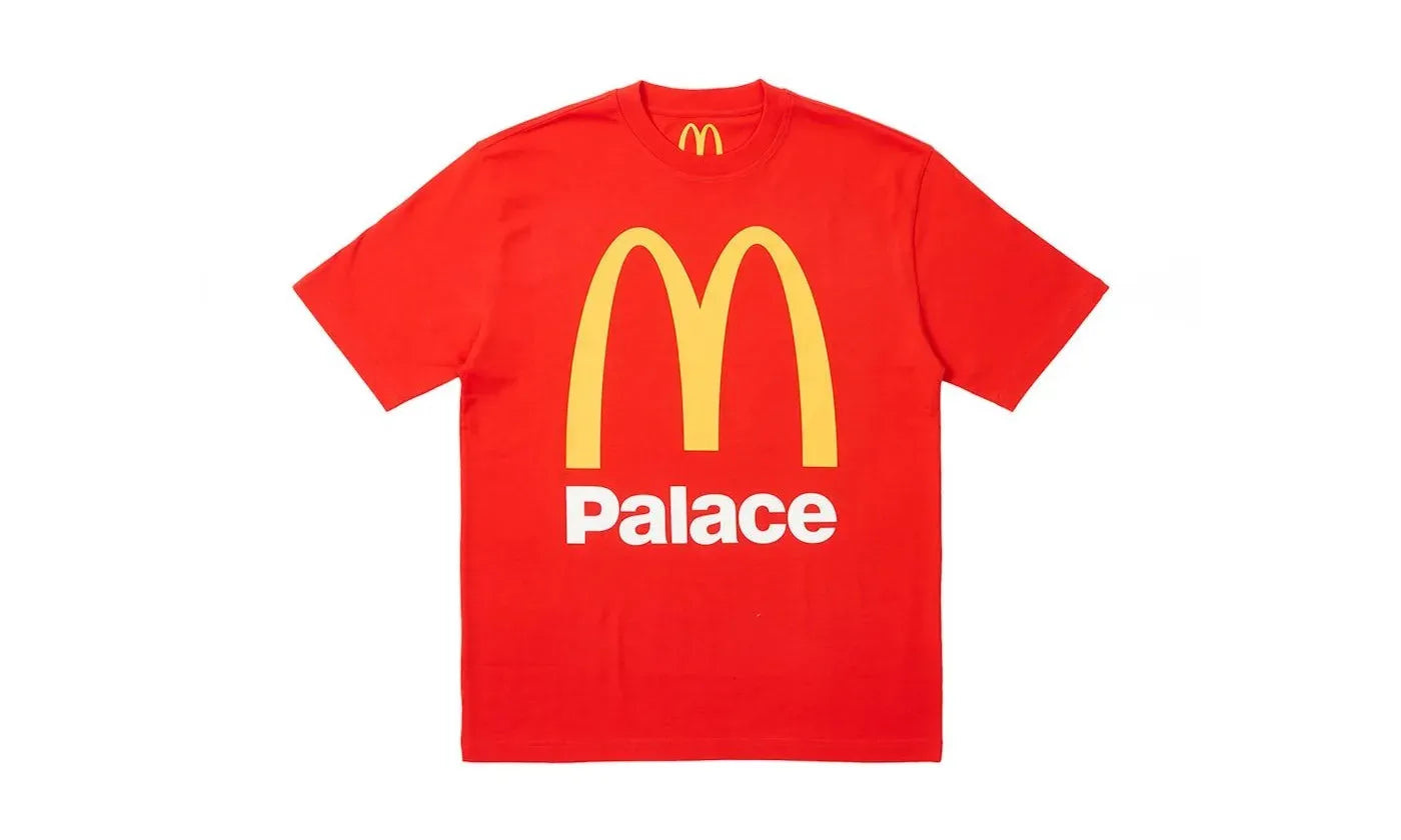 Palace x McDonald's Logo T-shirt Red
