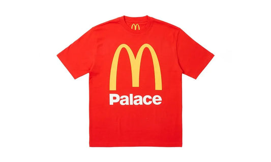 Palace x McDonald's Logo T-shirt Red