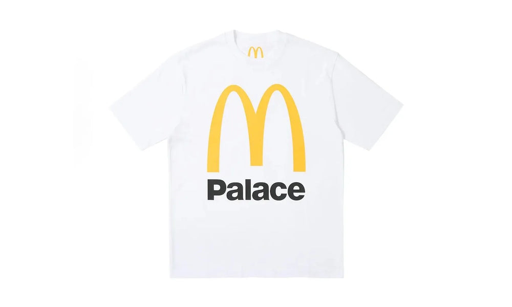 Palace x McDonald's Logo T-shirt White - PALA-PXMLTW-WHITE