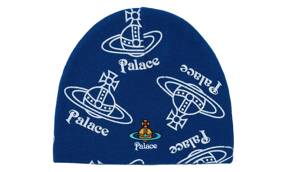 Palace x Vivienne Westwood Jersey Beanie Indigo - PALA-PXVWJB-INDIGO