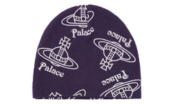 Palace x Vivienne Westwood Jersey Beanie Purple - PALA-PXVWJB-PURPLE