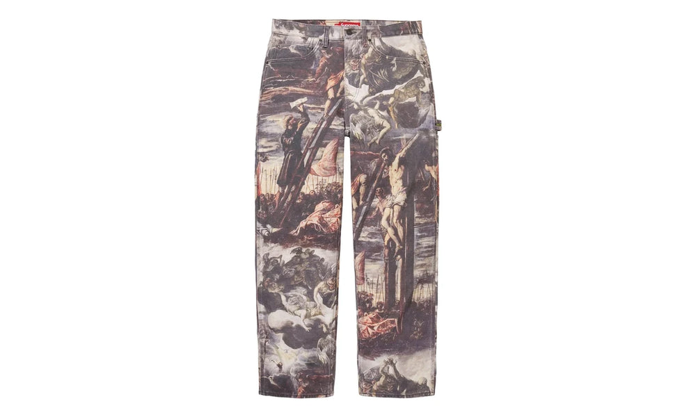 Supreme Supreme Painter Pant (FW26) Cruxifixion Multicolor
