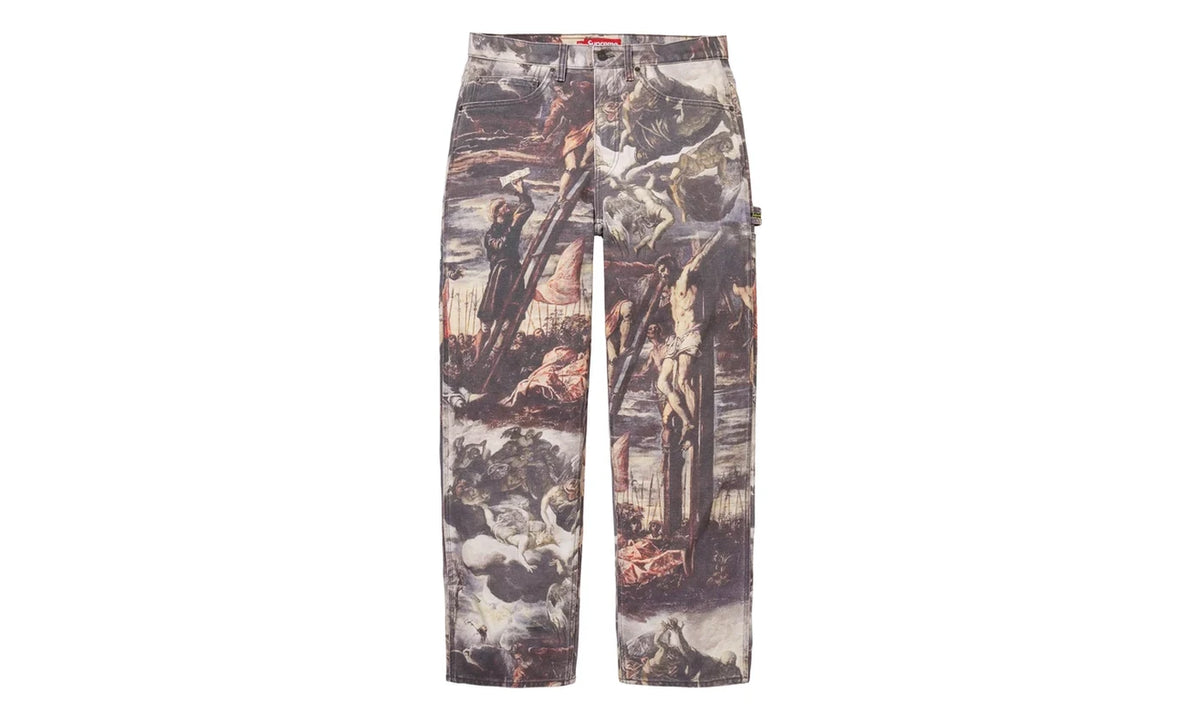 Supreme Supreme Painter Pant (FW26) Cruxifixion Multicolor