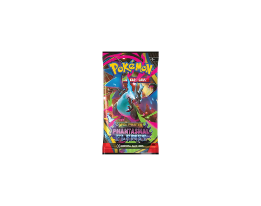 Pokemon 2025 Mega Evolution Phantasmal Flames 1x Booster - POKE-2PMEPFBB-MULTI-SNGL