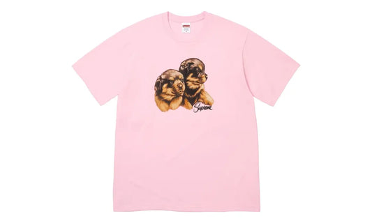 Supreme Supreme Puppies Tee Light Pink