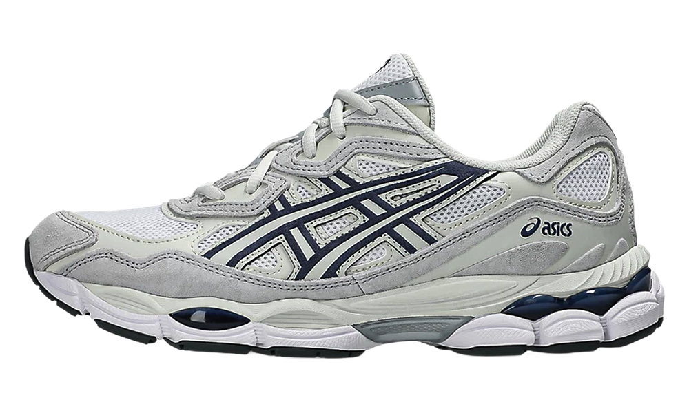 ASICS Gel-NYC White Midnight Navy Grey
