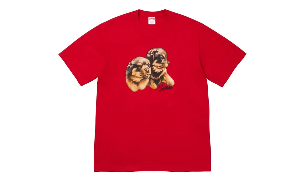 Supreme Supreme Puppies Tee Red