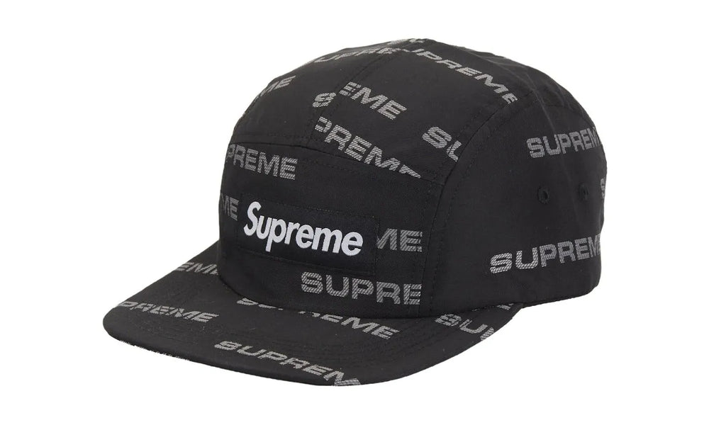 Reflective Jacquard Camp Cap Black - SUPR-REJCCB-BLACK