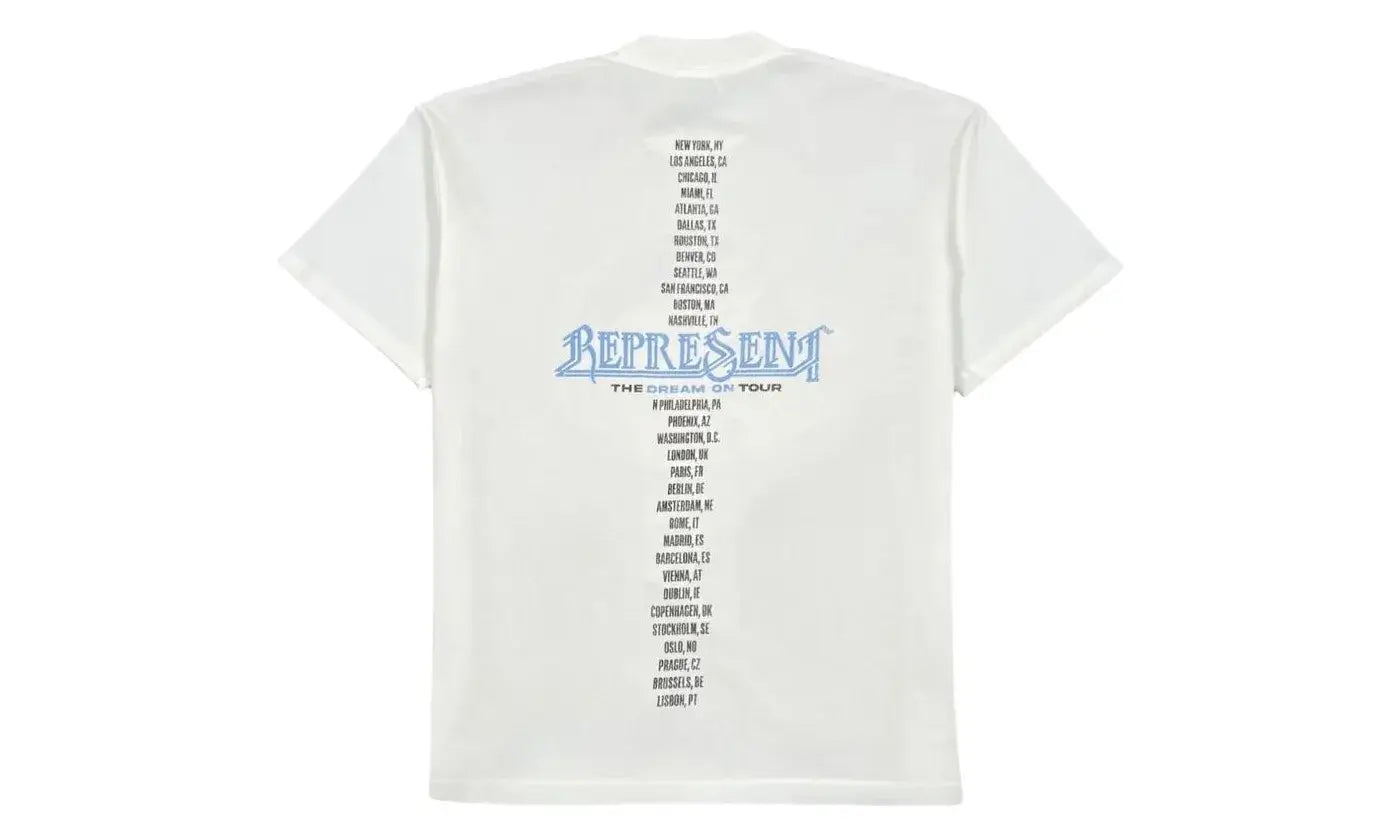 Represent Golden Tour T-shirt White