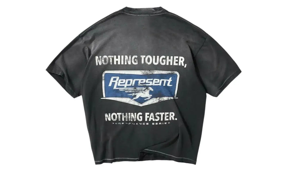 Represent Nothing Faster T-Shirt Black