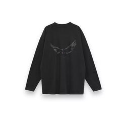 Yeezy Gap Engineered by Balenciaga Dove L/S T-shirt Black - YZYGP-EBBDLT-BLACK