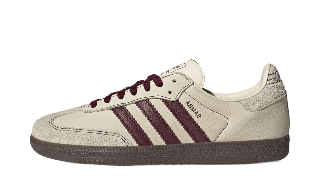 adidas Samba OG Wonder White Maroon