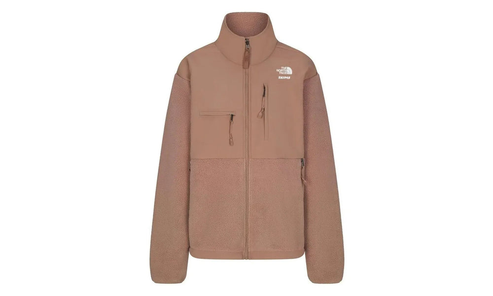 SKIMS x TNF 1995 Retro Denali Fleece Jacket Sienna - SKIM-SXT1RD-SIENNA