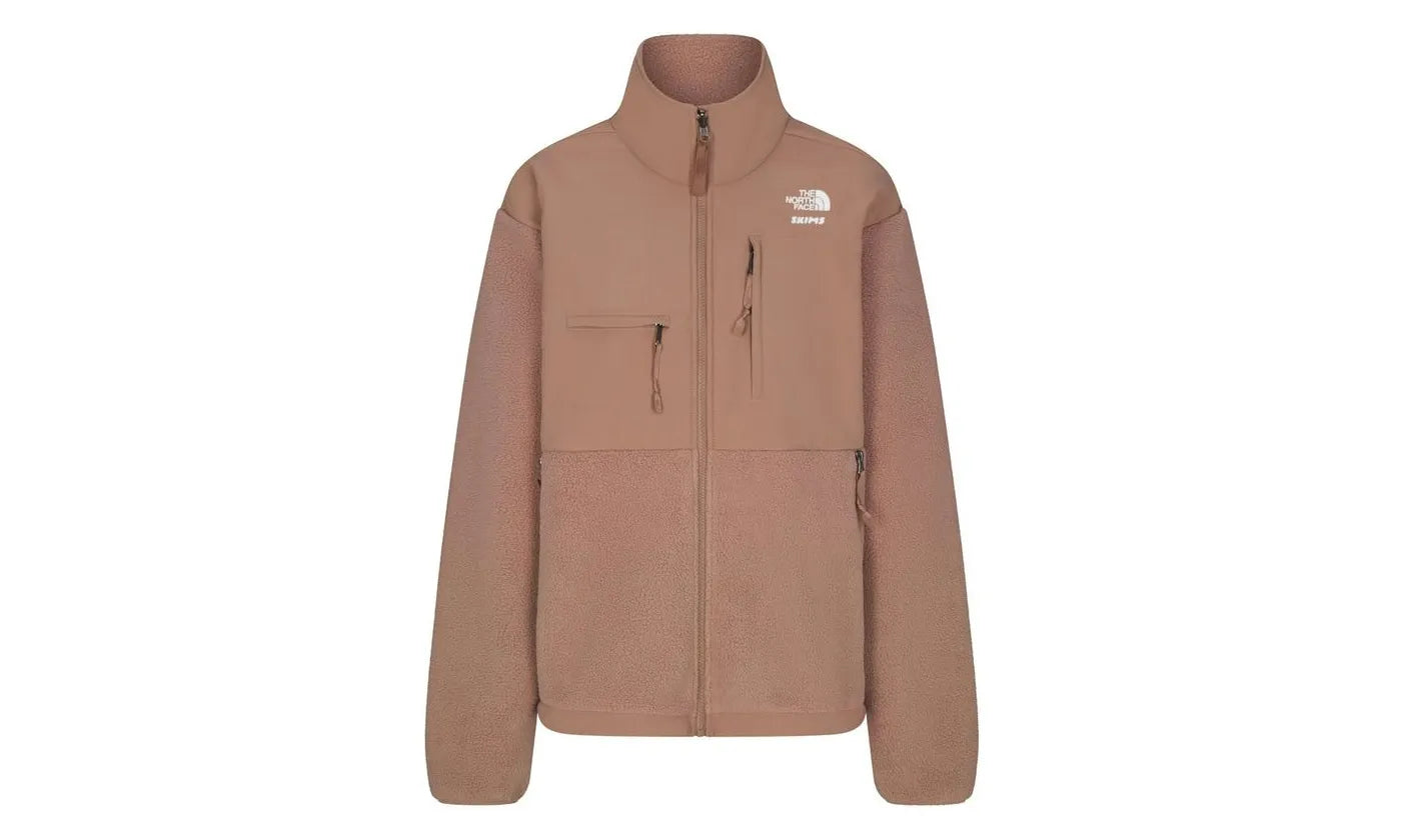 SKIMS x TNF 1995 Retro Denali Fleece Jacket Sienna - SKIM-SXT1RD-SIENNA