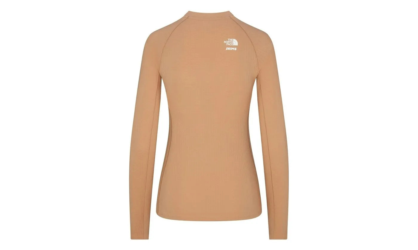 SKIMS x TNF Dotknit Long Sleeve Top Ochre - SKIM-SXTDLS-OCHRE