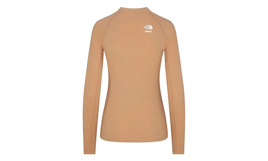 SKIMS x TNF Dotknit Long Sleeve Top Ochre - SKIM-SXTDLS-OCHRE